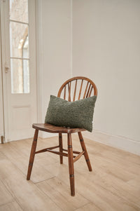 【Living Objects & Furnitures】 クッションカバー Anya Dark Green |  (30x50cm)