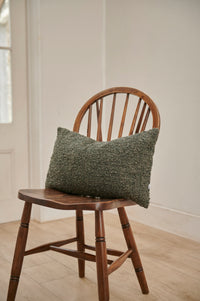 【Living Objects & Furnitures】 クッションカバー Anya Dark Green |  (30x50cm)