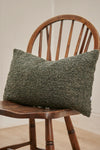 【Living Objects & Furnitures】 クッションカバー Anya Dark Green |  (30x50cm)