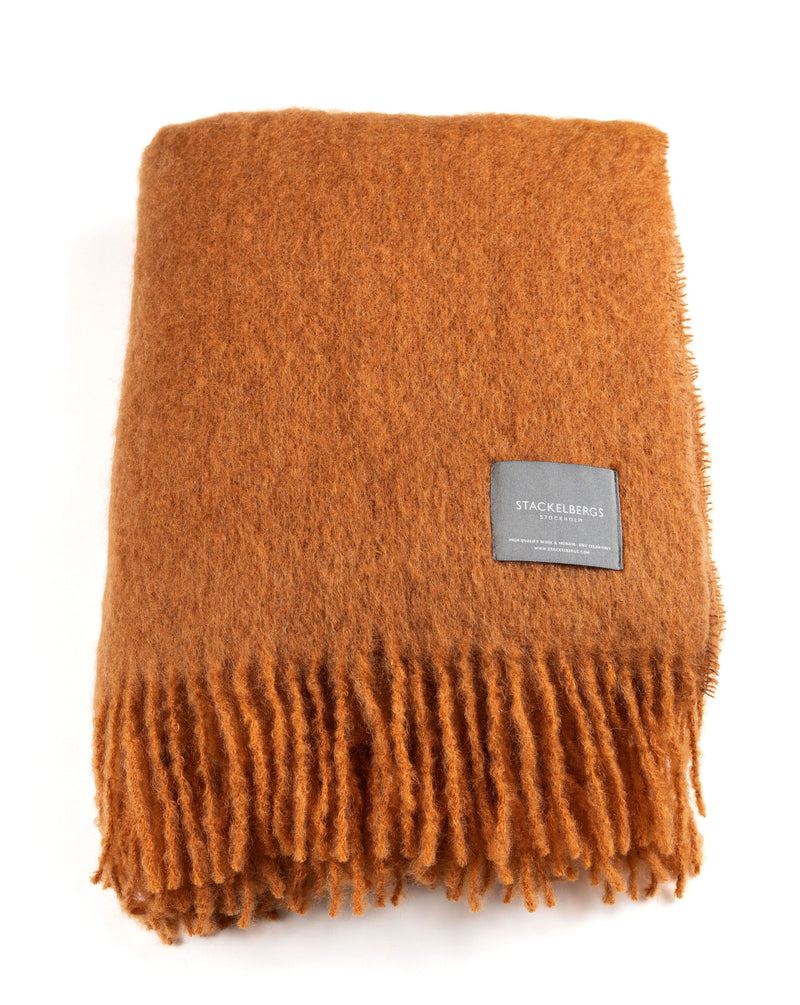 【Stackelbergs】 モヘアブランケット| Rusty & Terracotta Blanket 130 x 170 cm