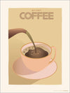 【ViSSEVASSE】インテリアポスター | BUT FIRST COFFEE - その前にコーヒーを