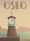 【ViSSEVASSE】インテリアポスター | OSLO Aker Brygge - poster