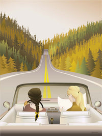 【ViSSEVASSE】インテリアポスター | Road Trip - poster